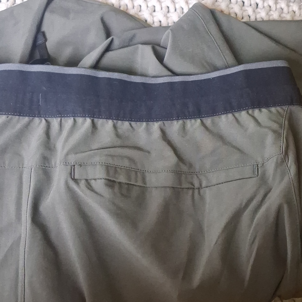 The North Face Men's Olive Green Convertable Pants Sz 38/regular - Picture 5 of 7